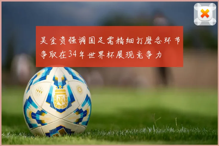 吴金贵强调国足需精细打磨各环节争取在34年世界杯展现竞争力